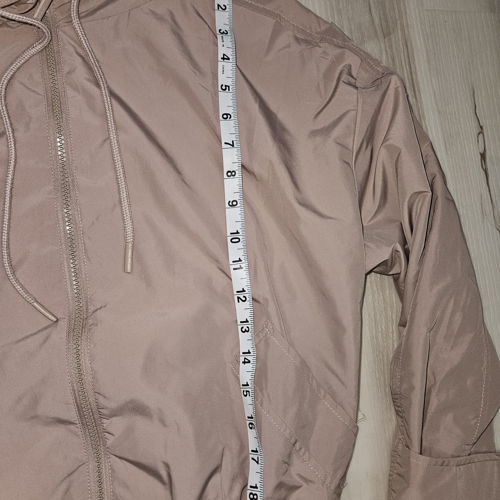 Women's Savvi Morgan Jacket – Size Small – Pink Dual Layer Windbreaker - Picture 8 of 15